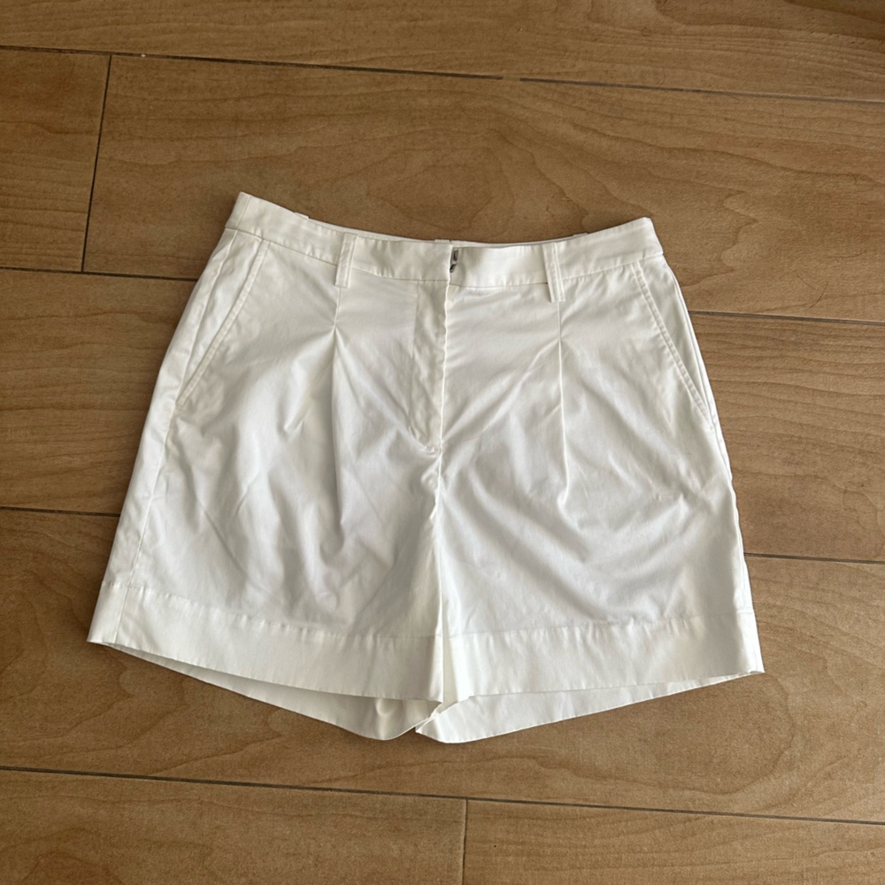 Brooks Brothers White Shorts